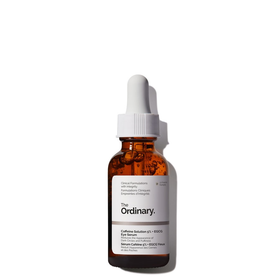 The Ordinary Caffeine Solution 5% + EGCG to target the look of dark circles and puffiness