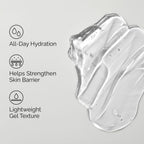 Claims of Natural Moisturizing Factors + Beta Glucan